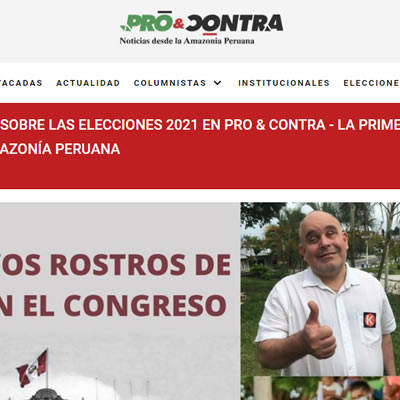 Publicidad en Diario Pro & Contra - Diario Pro y Contra - Victorino Publicidad